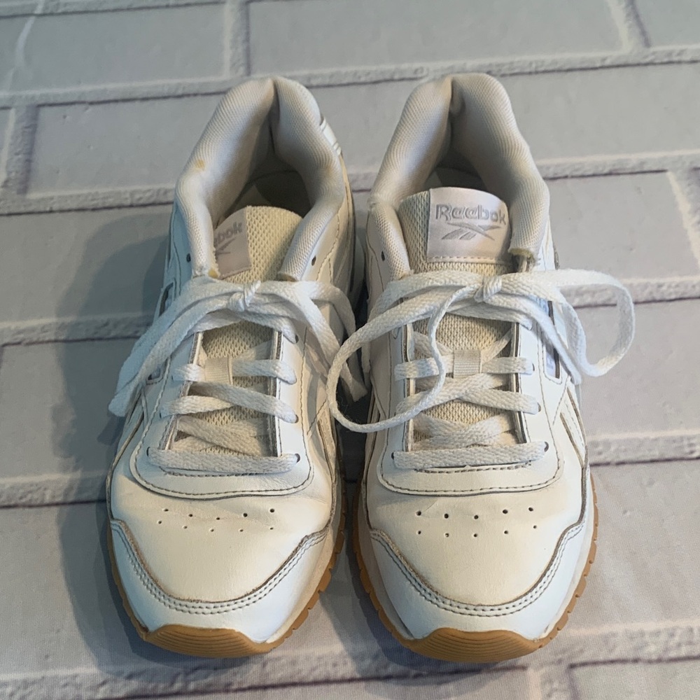 Reebok White Athletic Shoes